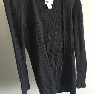 Y2k grunge knit cover up. <3